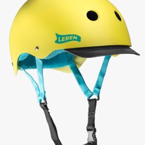 Casco Leben Amarillo/Turquesa