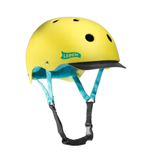 Casco Leben Amarillo/Turquesa
