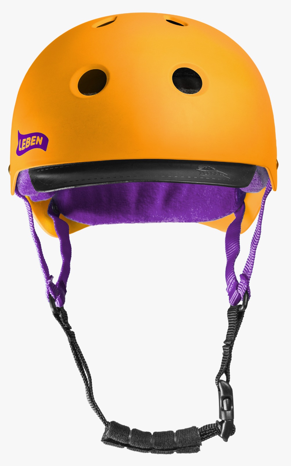 Casco Leben Naranja/Morado - Imagen 3