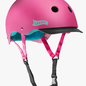 Casco Leben Fucsia/Turquesa