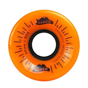 Ruedas Cruiser 60MM Naranja Brillante