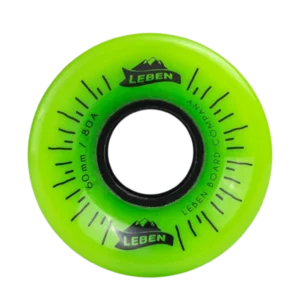 Ruedas Cruiser 60MM Verde Neón